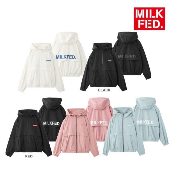 ブルゾン ジャケット ミルクフェド MILKFED BACK LOGO BLOUSON ...