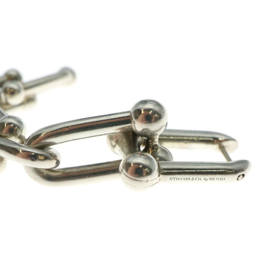 TIFFANY-Co ティファニー ハードウェア グラジュエイテッドリンク ピアス イヤー シルバー DECORATOM_COM_BR