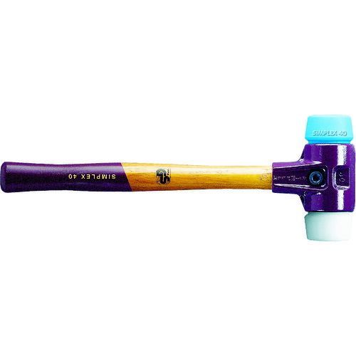 ＨＡＬＤＥＲ シンプレックスハンマー ＴＰＥとポリエチレン 頭径３０ｍｍ