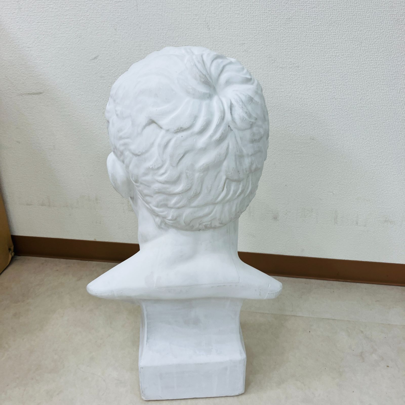 A【中古】石膏 彫刻 石膏像 アグリッパ 美術 アート デッサン