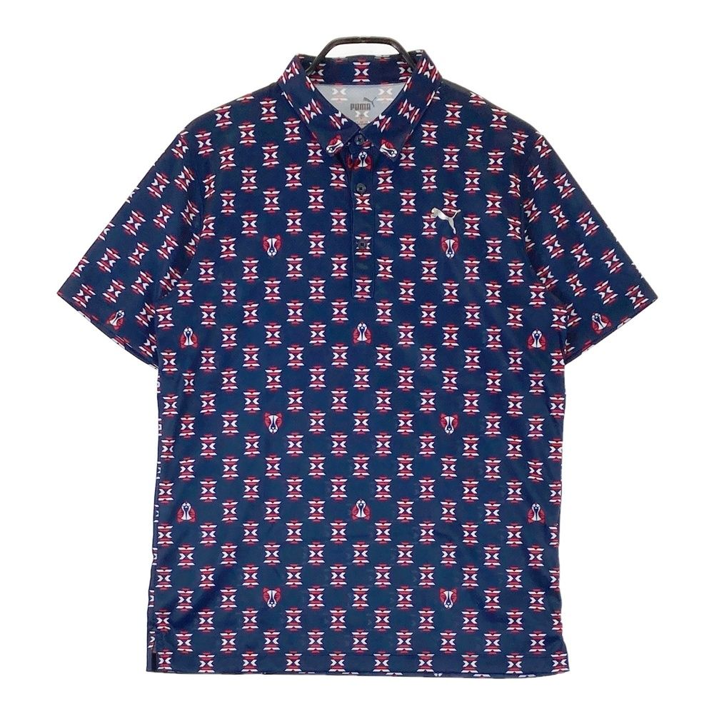 新品 PUMA プーマ メンズ ゴルフウェア ポロシャツ Mサイズ セーター サイズ：XL PUMA GOLF プーマゴルフ 2025年モデル 半袖ポロシャツ