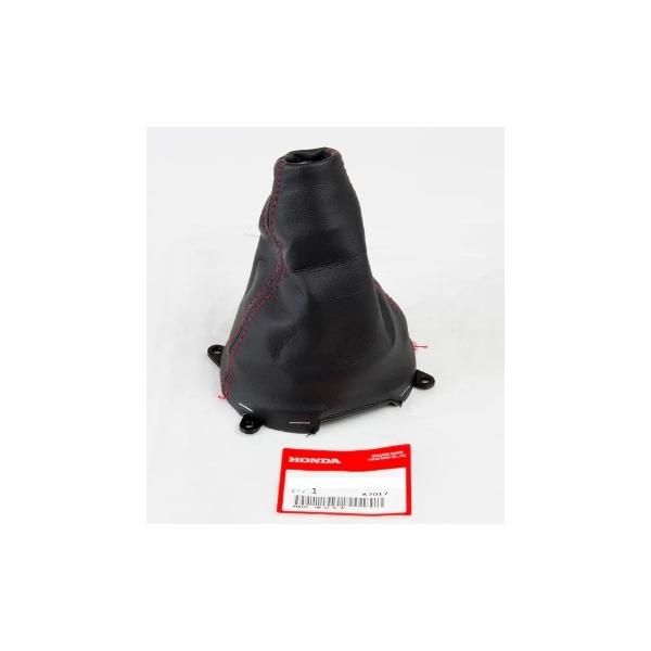 ホンダ純正 シビック FD2 タイプR ミッションシフトブーツ 赤ステッチ Transmission Shift Boot Red Stitching HONDA