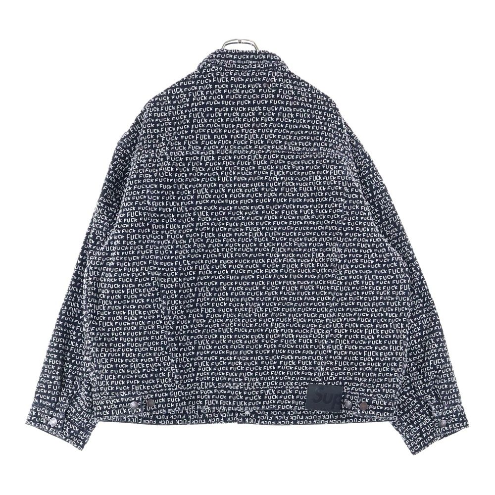 SUPREME シュプリーム 25SS Fuck Stitch Denim Trucker Jacket ファックステッチ デニムトラッカージャケット ブラック