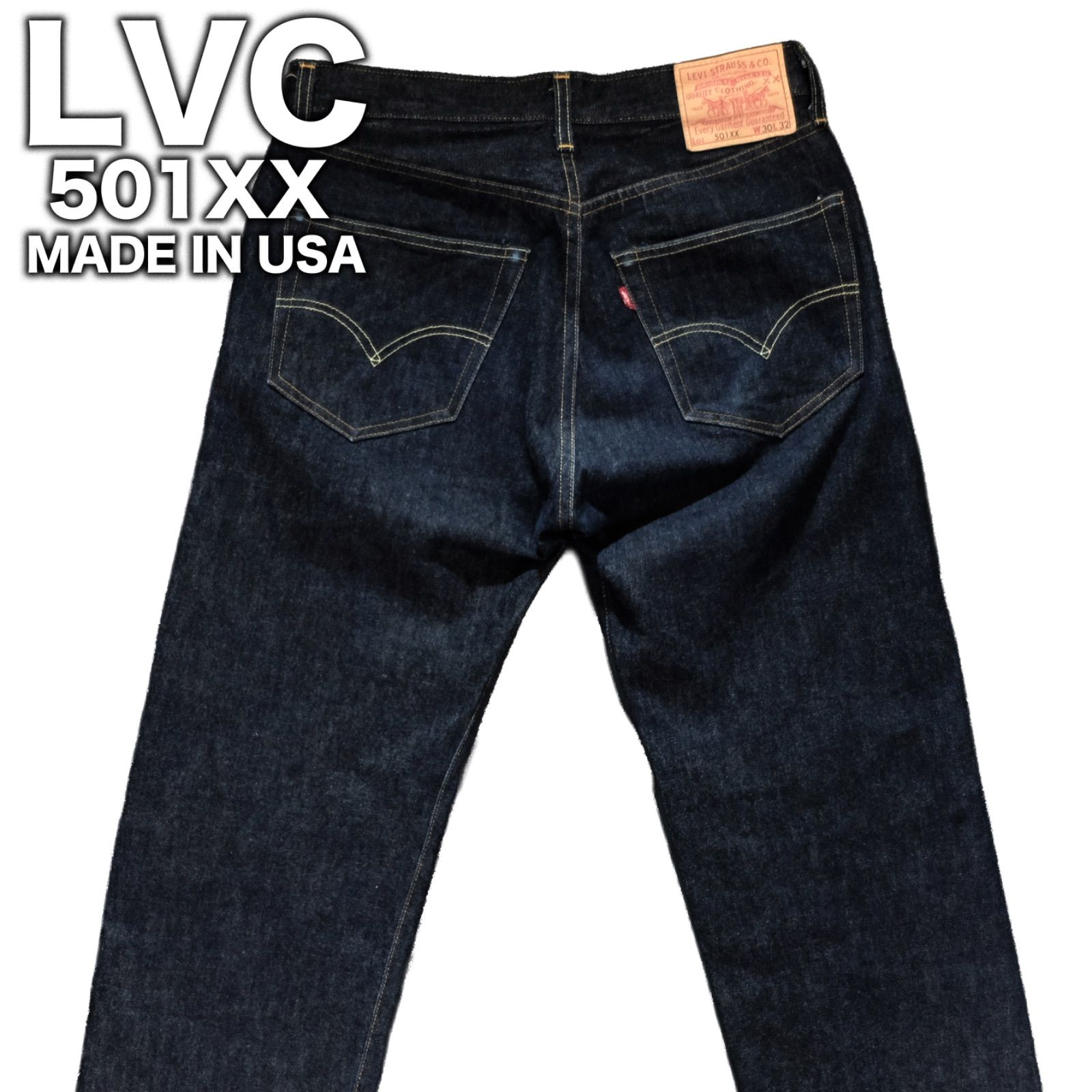 米国製 LVC 50 s復刻 501XX 濃紺 コーンデニム 4420 W30|約77cm 50年代 55501 50155-0116 リーバイスビンテージクロージング LEVI S