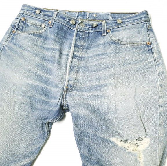 Levi's リーバイス メキシコ製 90s 501XX ダメージ加工デニム