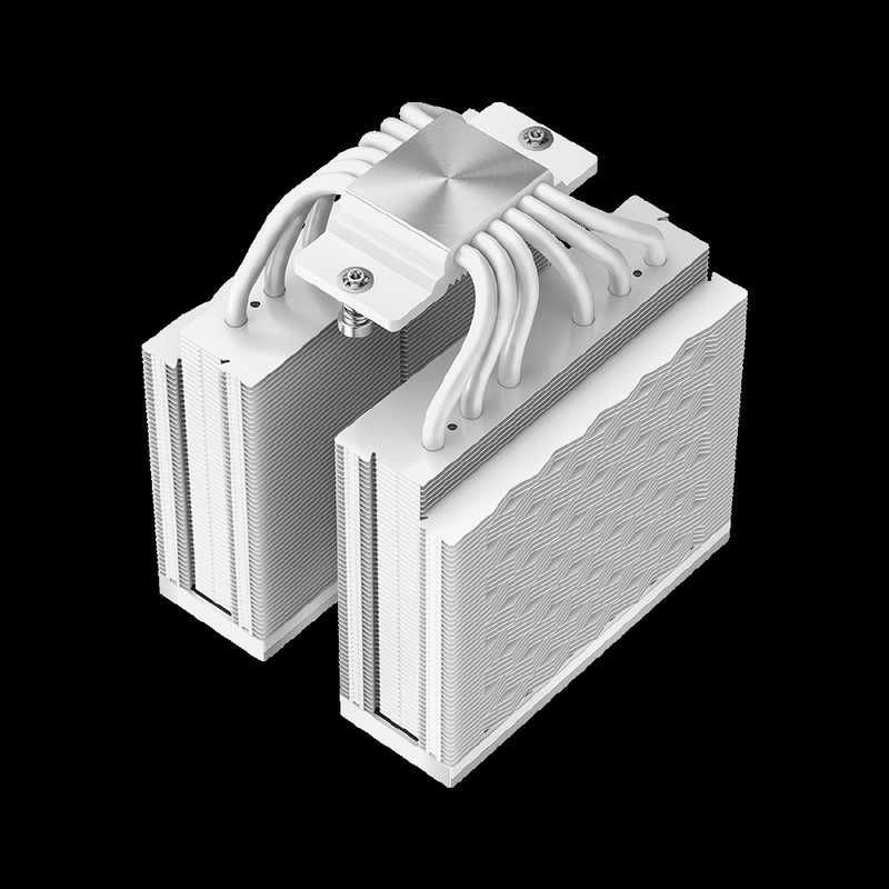 未開梱 PCCOOLER CPUクーラー 120mmファンx2 LGA1851 1700 1200 115X AM4 AM5 RZ620-WH CHRISTIANNAURATH_COM_BR
