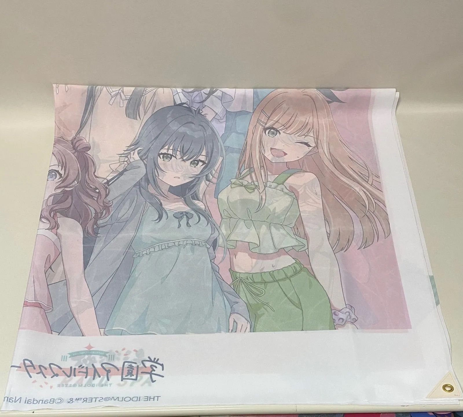 学マス　極楽湯　タペストリー　学園アイドルマスター グッズ 駿河屋で予約開始！12.0%OFF B2タペストリー 「学園アイドルマスター