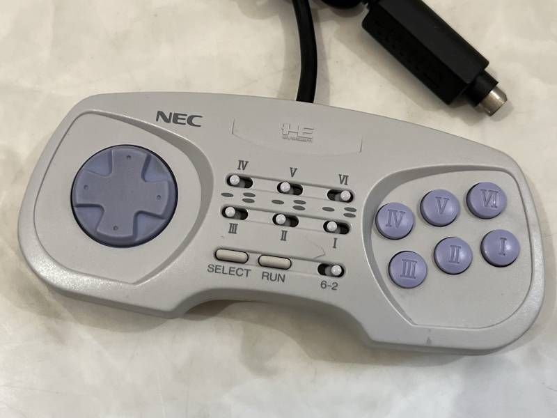 NEC アーケードパッド6 PCエンジン用コントローラー PCエンジン