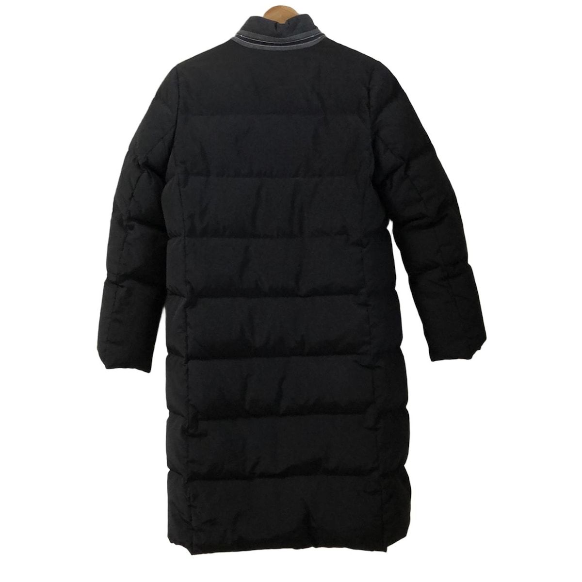 blancvert ブランベール ダウンコート サイズ38 M レディース - 黒 長袖 ビジュー 冬