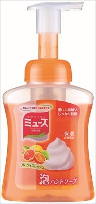 まとめ買い-24点セット 泡ミューズフルーティーフレッシュ本体 レキッドベンキーザー ハンドソープ