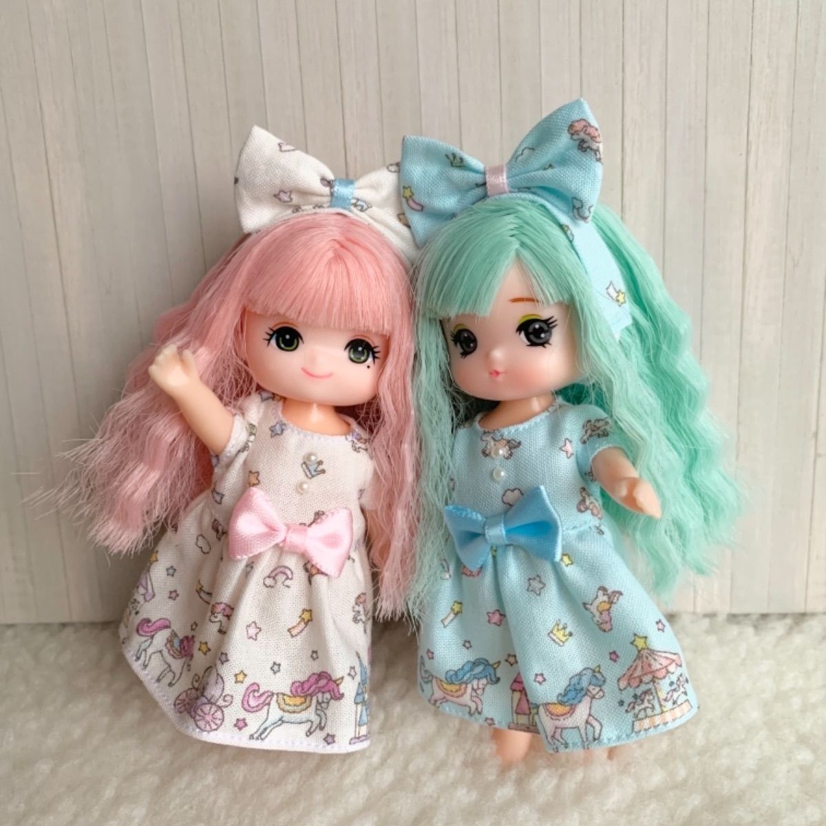 リカちゃん ミキちゃんマキちゃん 服 2着セット メルヘンゆめかわ