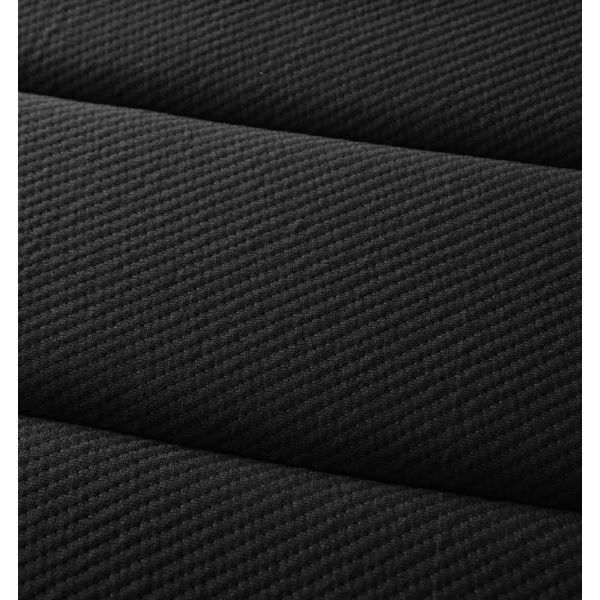 脚付きマットレスベッド シングル プレミアム ポケットコイルマットレス付き マットレスカラー ブラック 搬入 組立 簡単 選べる7つの寝心地 すのこ構造 ボトムベッド