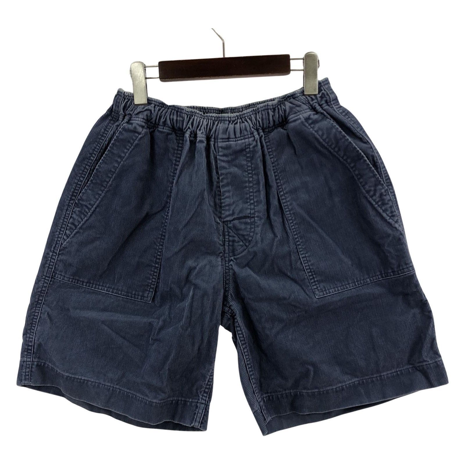 美品COMFORTABL REASON／コーデュロイショートパンツ COMFORTABLE REASON/コーデュロイショーツ/ブルー - メルカリ