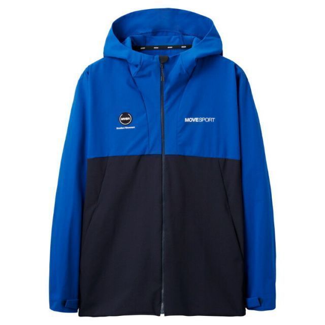DESCENTE デサント AIRY TRANSFER スパンライク フルジップフーディー ブルー Lサイズ DMMVJF10 BL | スポーツ スポーツウェア ウエア 服 衣類 機能性 アウター 長袖 ロングスリーブ 素材 リブ仕様 スト