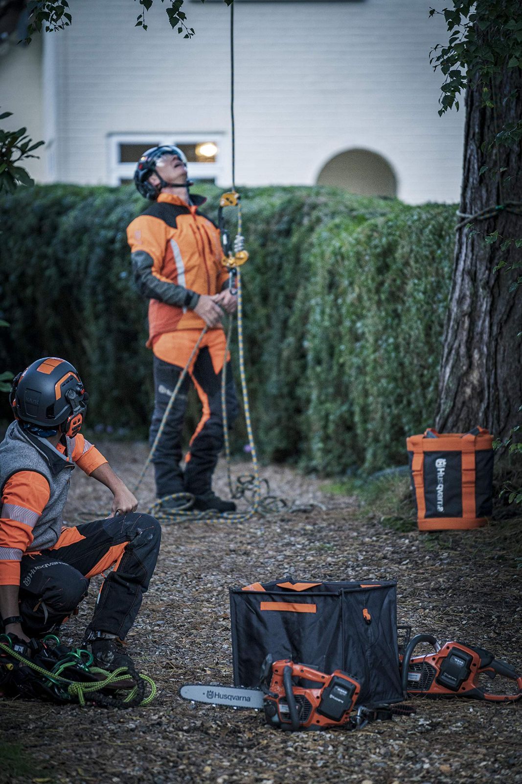 数量 596936011 スローラインキューブ グレー オレンジ アーボリスト ハスクバーナ ゼノア