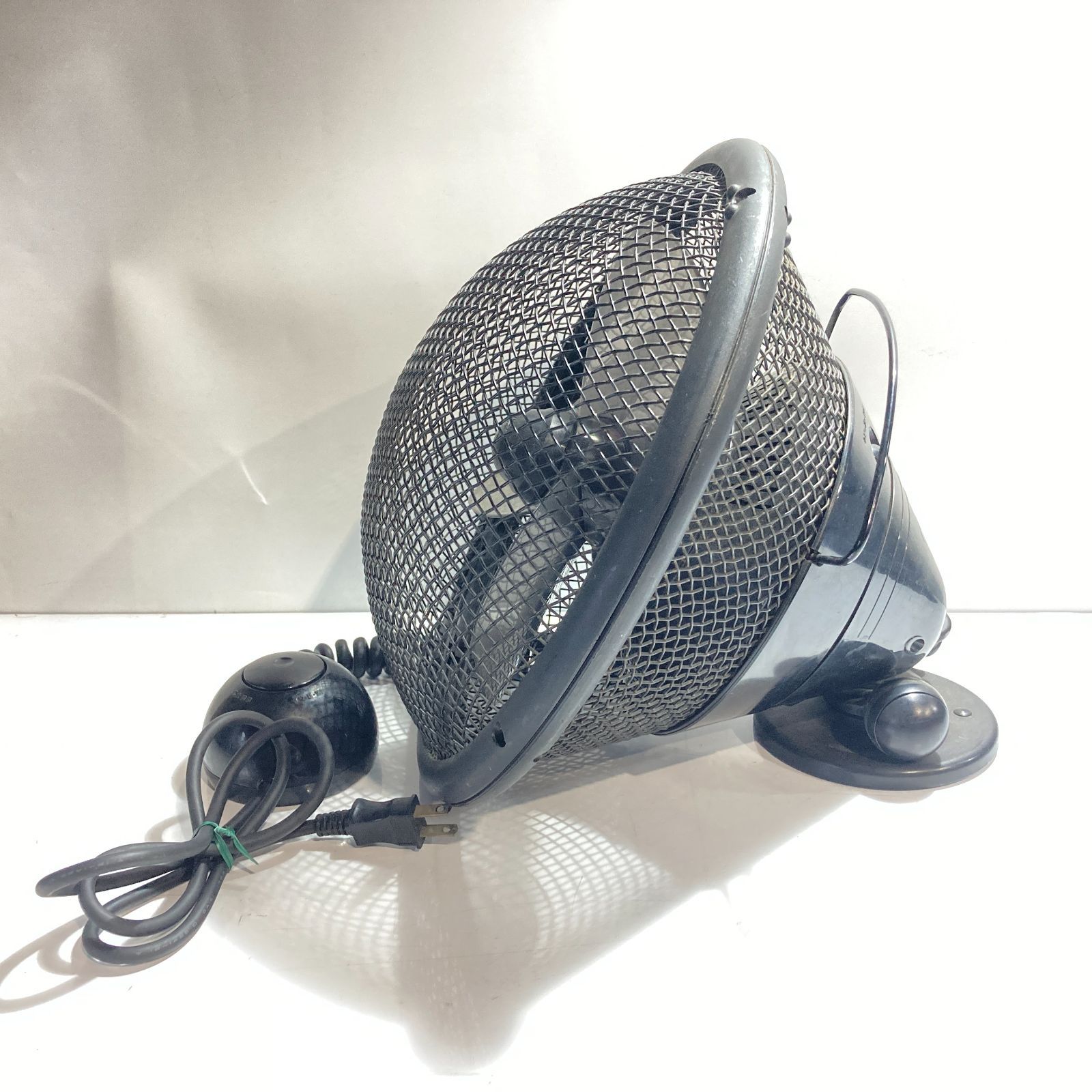 HITACHI ヒタチ 扇風機 D-256W 首振り 風量調節 昭和レトロ (管理番号
