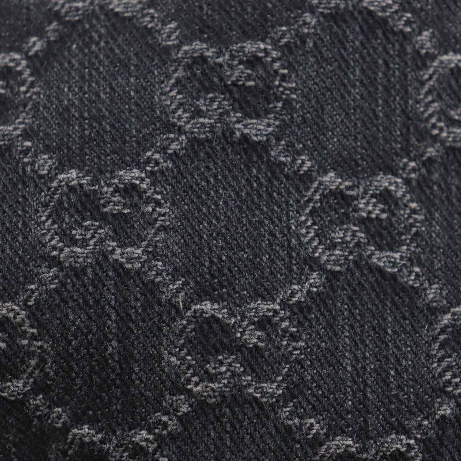 美品▽GUCCI グッチ 768647 現行品 GGデニム ロゴ金具 帽子 バケット  