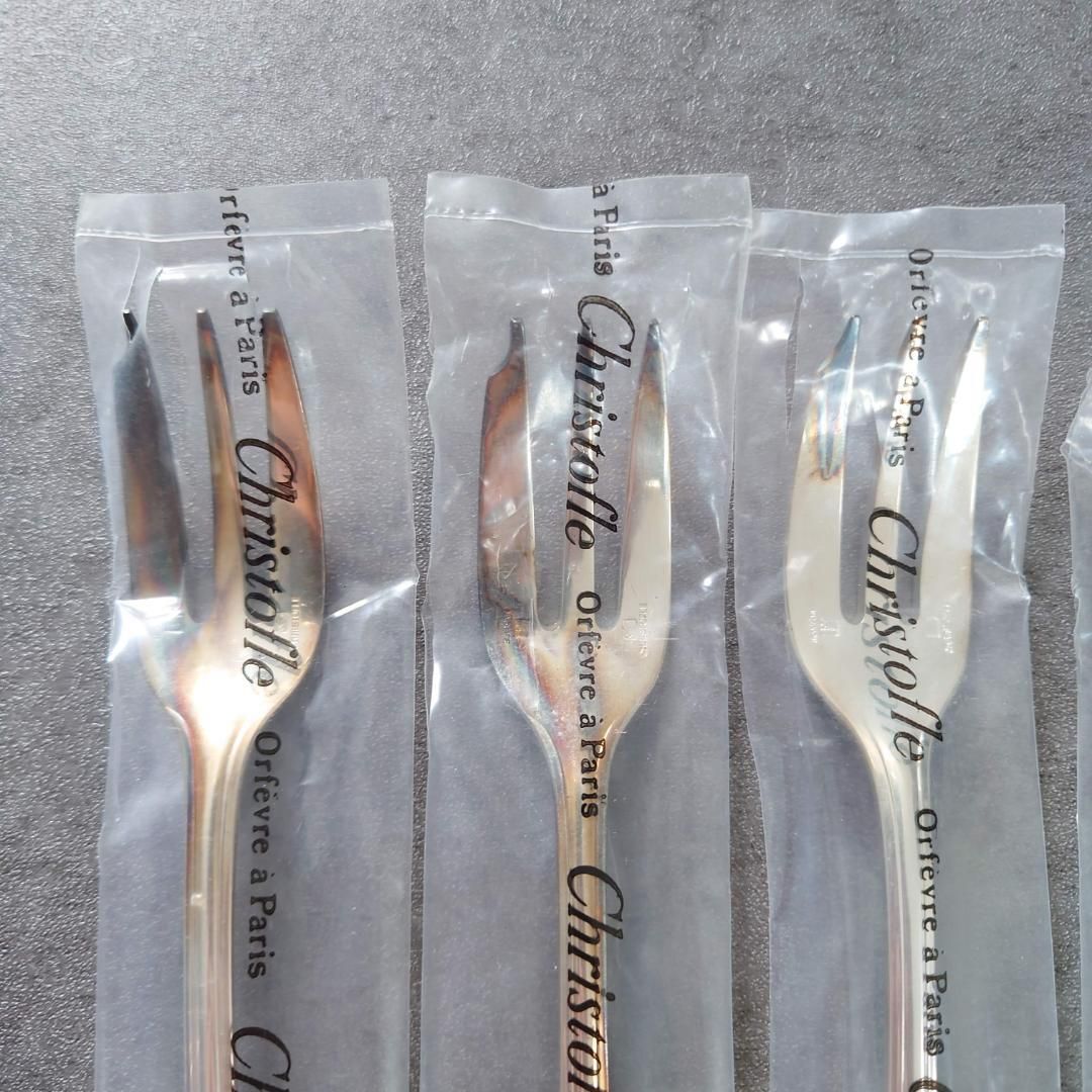 クリストフル ポンパドール ケーキフォーク 未開封 6点