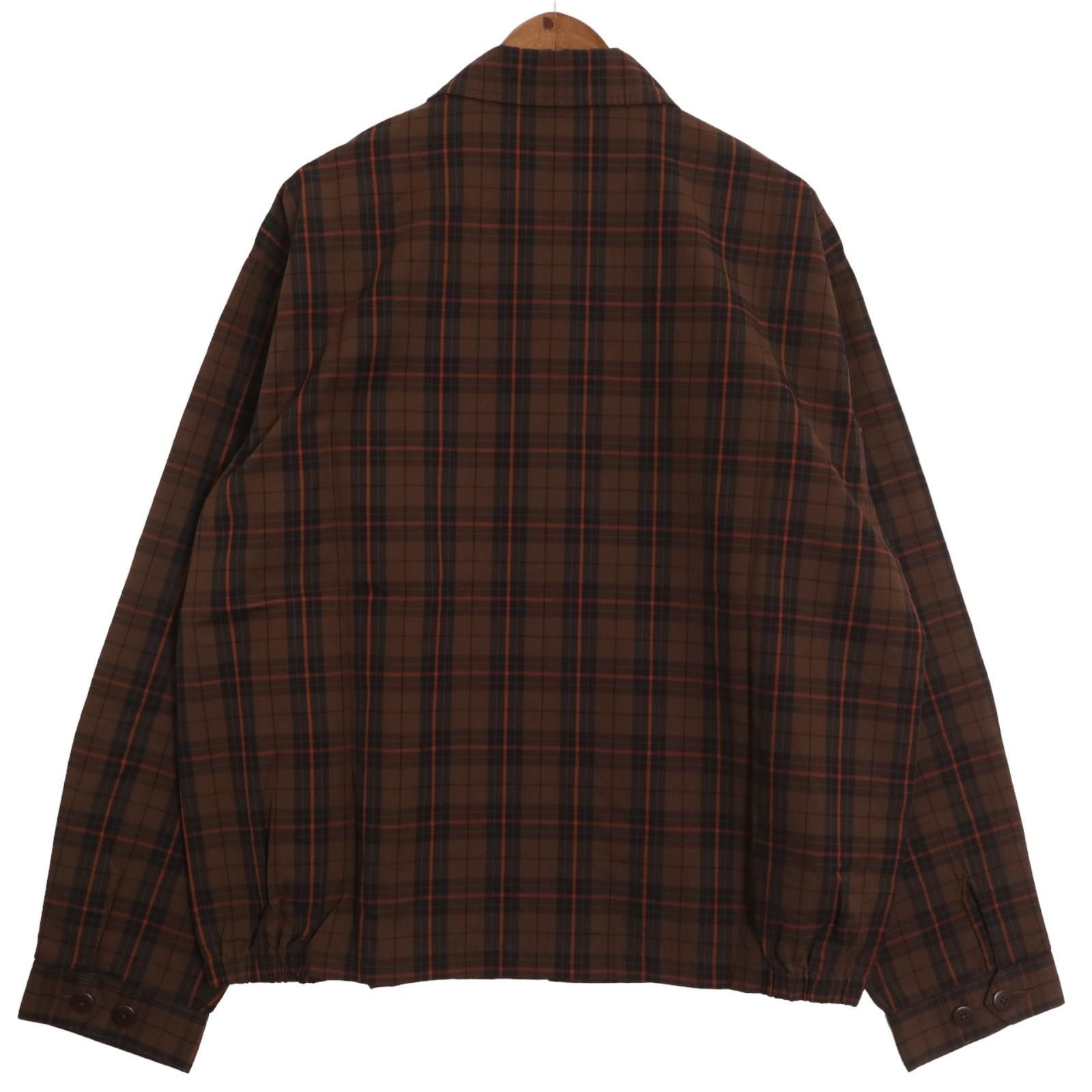 未使用品 JACKSON MATISSE / Plaid Swing Top ジャクソンマティス チェック柄 スウィングトップ ジャケット ブルゾン  JM22AW003 Brown 表記サイズL 【2408】 - メルカリ