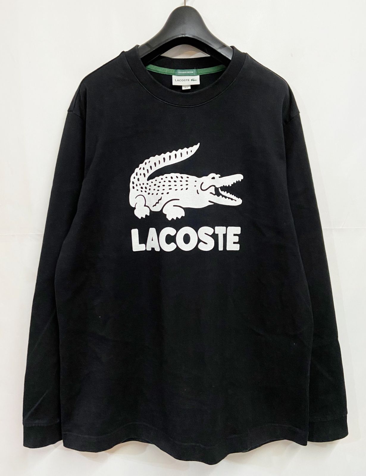 LACOSTE x BEAMS｜ラコステ ビームス別注 ヘビーオンス ビッグロゴ ロンT