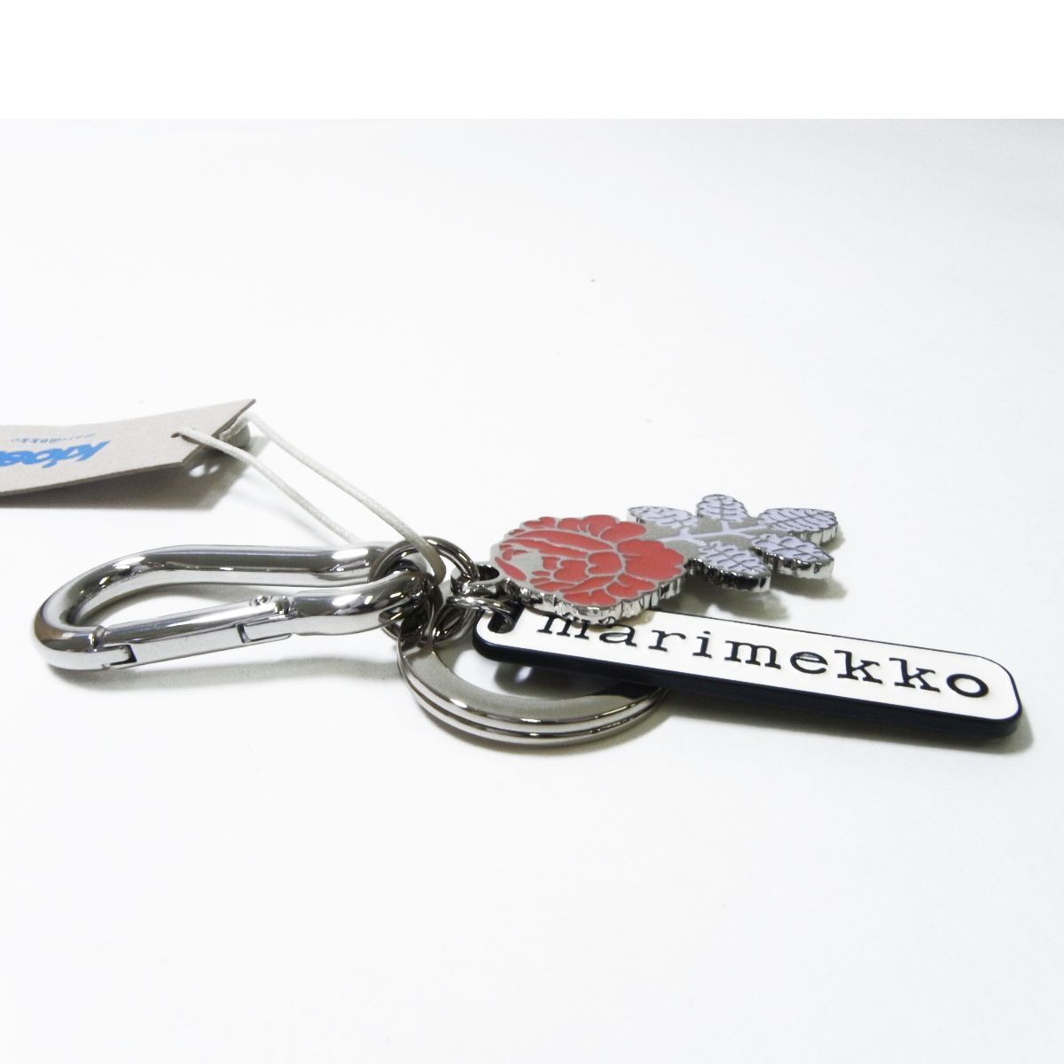 新品限定★正規品マリメッコ★ヴィヒキルースmarimekkoキーホルダー★送料込 marimekko マリメッコ キーチェーン ヴィヒキルース vihkiruusu