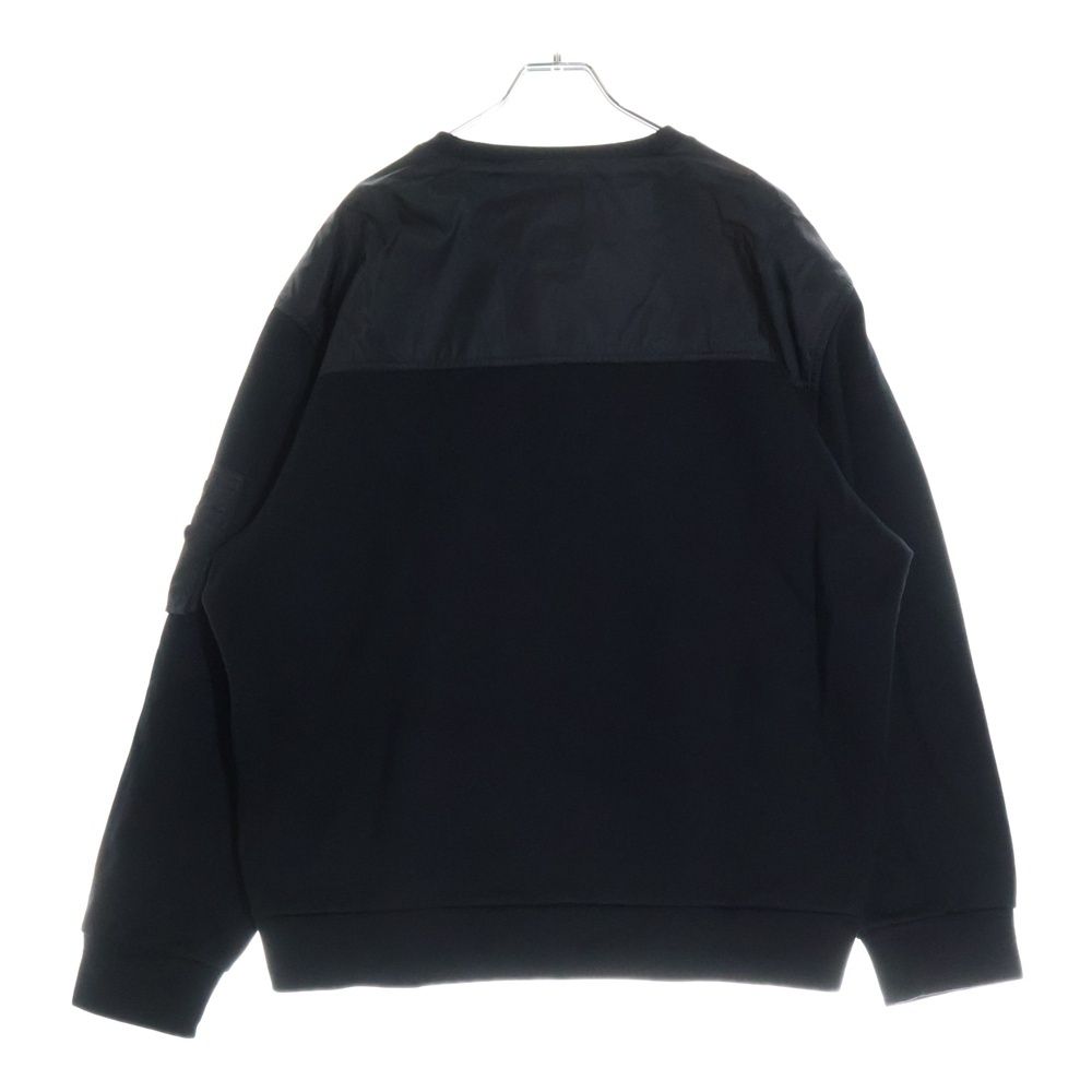 PRADA (プラダ) Re Nylon Sweatshirt ナイロン切替 クルーネック