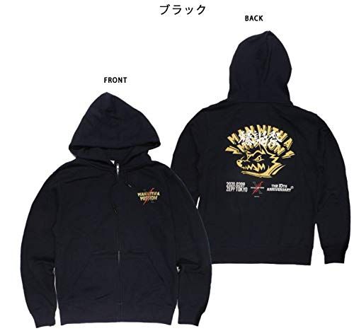 MAN WITH A MISSION - MAN WITH A MISSION マンウィズ パーカー ブラック Sサイズ Amazon.co.jp: [MAN WITH A MISSION] マンウィズアミッション