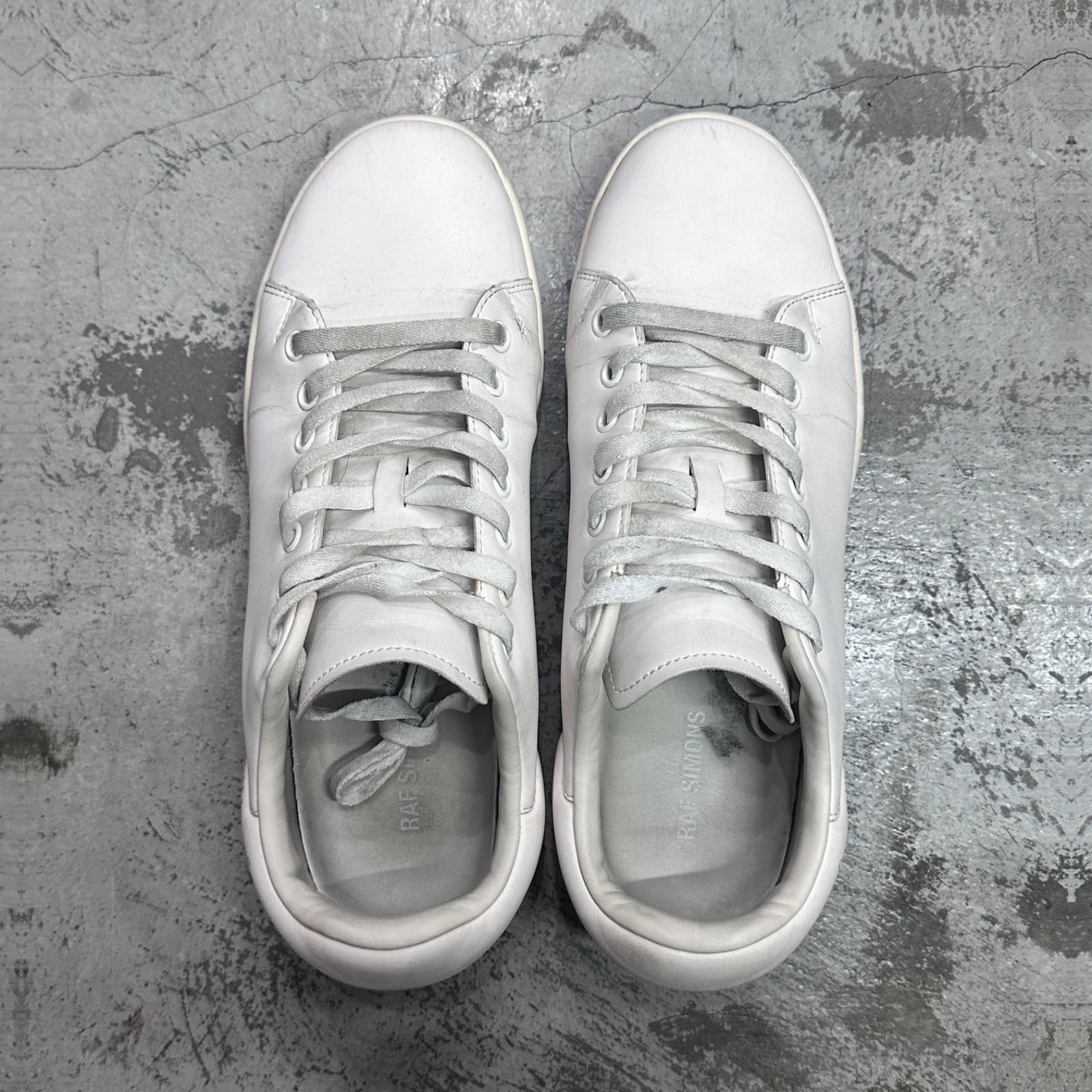 RAF SIMONS RUNNER ORION レザースニーカー ローカットシューズ 
