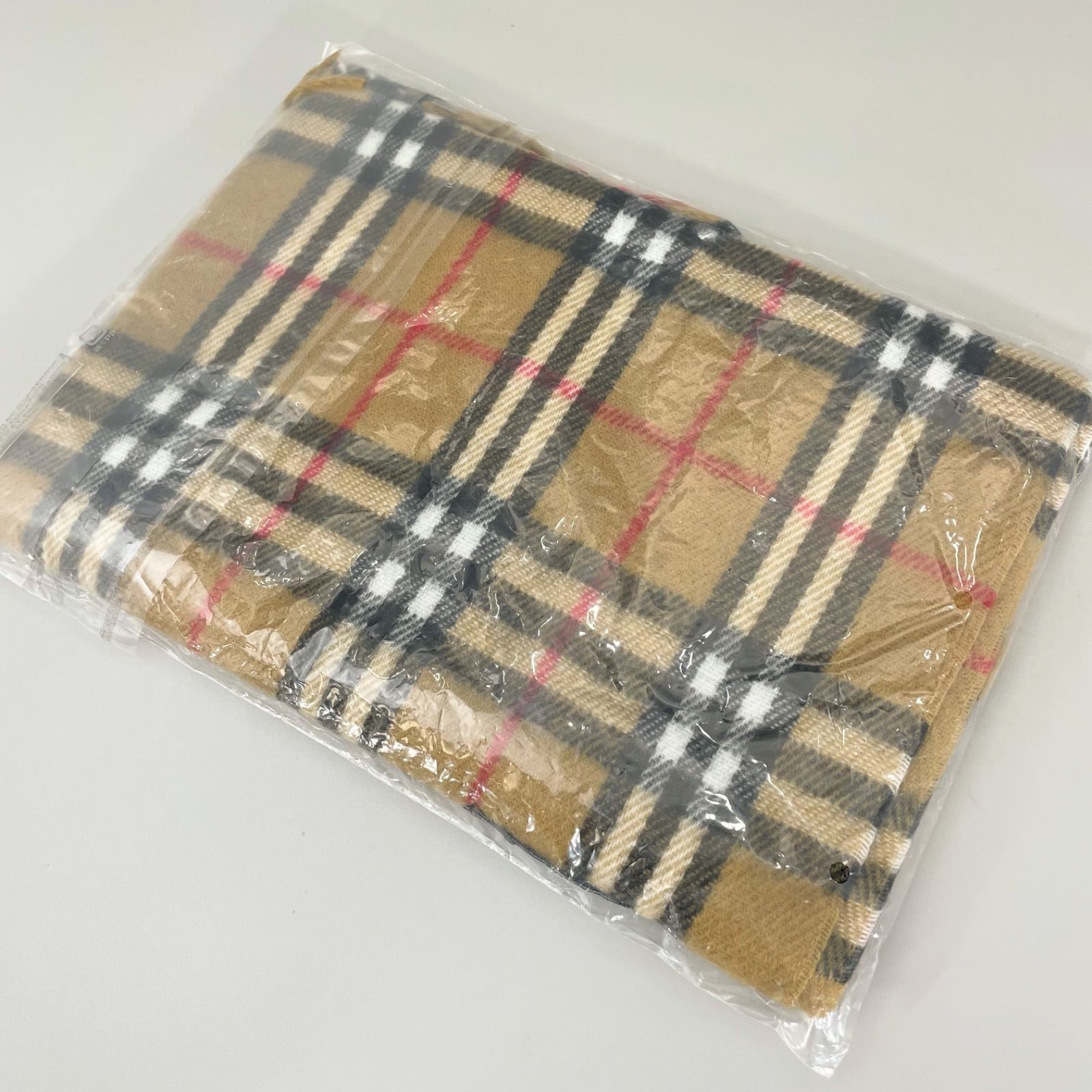 未使用 タグ付き Burberry London バーバリー ロンドン ラムウール100