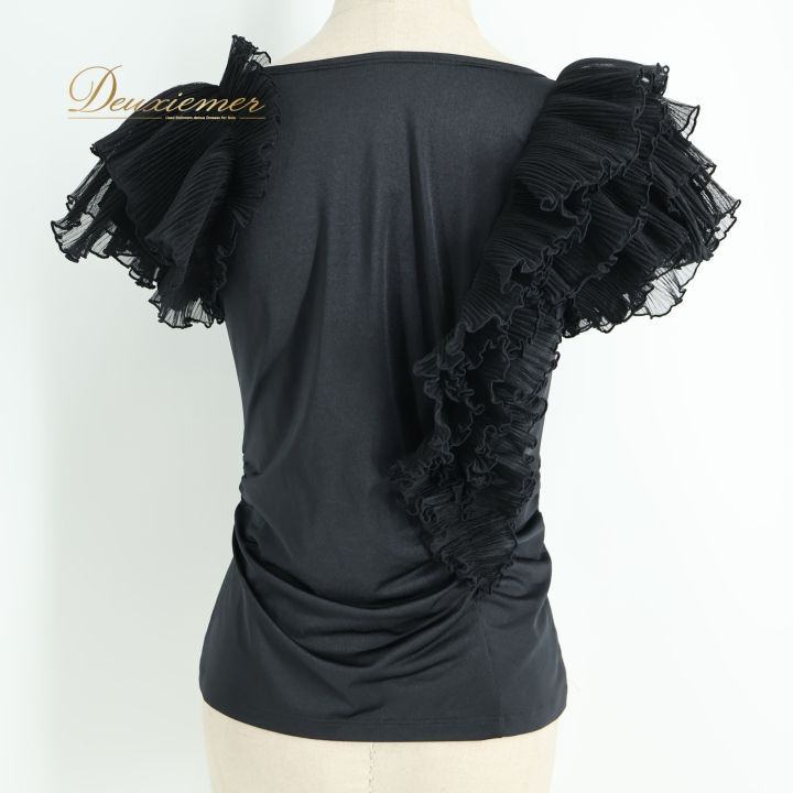 【社交ダンス衣装】グリーン Chacott ROYAL DANCE ブラウス 緑 社交ダンス衣装グリーン Chacott ROYAL DANCE ブラウス 緑 - メルカリ