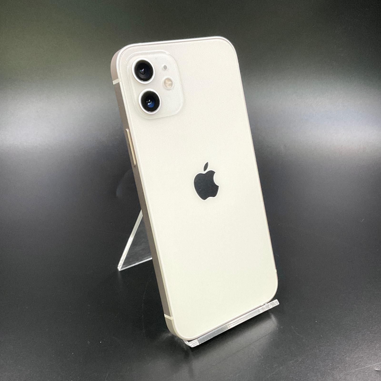 全額返金保証】【最速発送】Apple iPhone 12 64GB ホワイト SIMフリー 