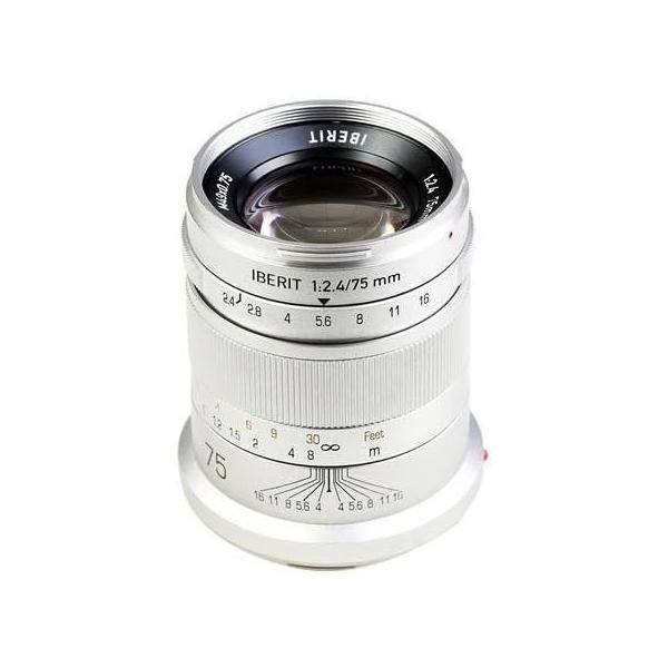 (未使用･未開封品)KIPON 単焦点レンズ IBERIT (イベリット) 75mm f / 2.4レンズfor LEICA Mマウント Frosted Silver(つや消し シルバー) Amazon | KIPON 単焦点レンズ IBERIT (イベリット) 75mm f / 2.4
