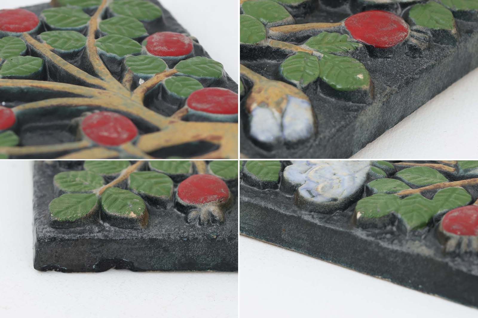 Lisa Larson リサラーソン 陶板 Pomona ポモナ ローズヒップ