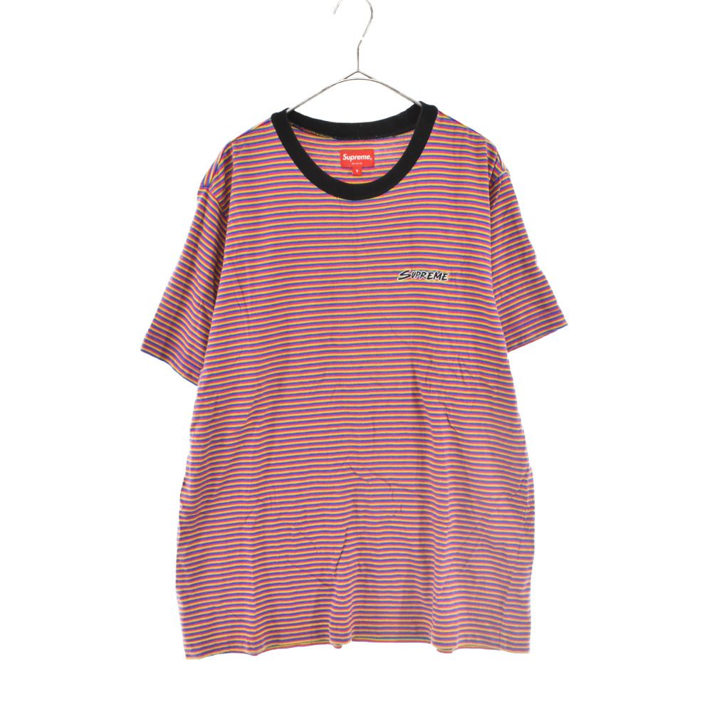 Supreme 18SS Multi Strip Terry Tee - トップス