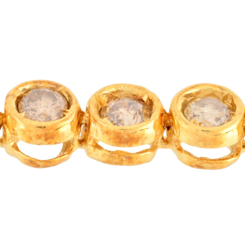 (美品)ブレスレット　k18 ダイヤ ダイヤモンドブレスレット 2.00ct K18 358