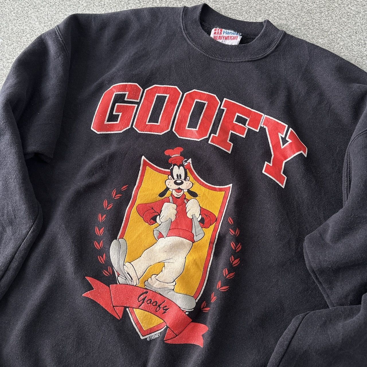 80s USA製 Hanes ヘインズ グーフィー DISNEY スウェット トレーナー 
