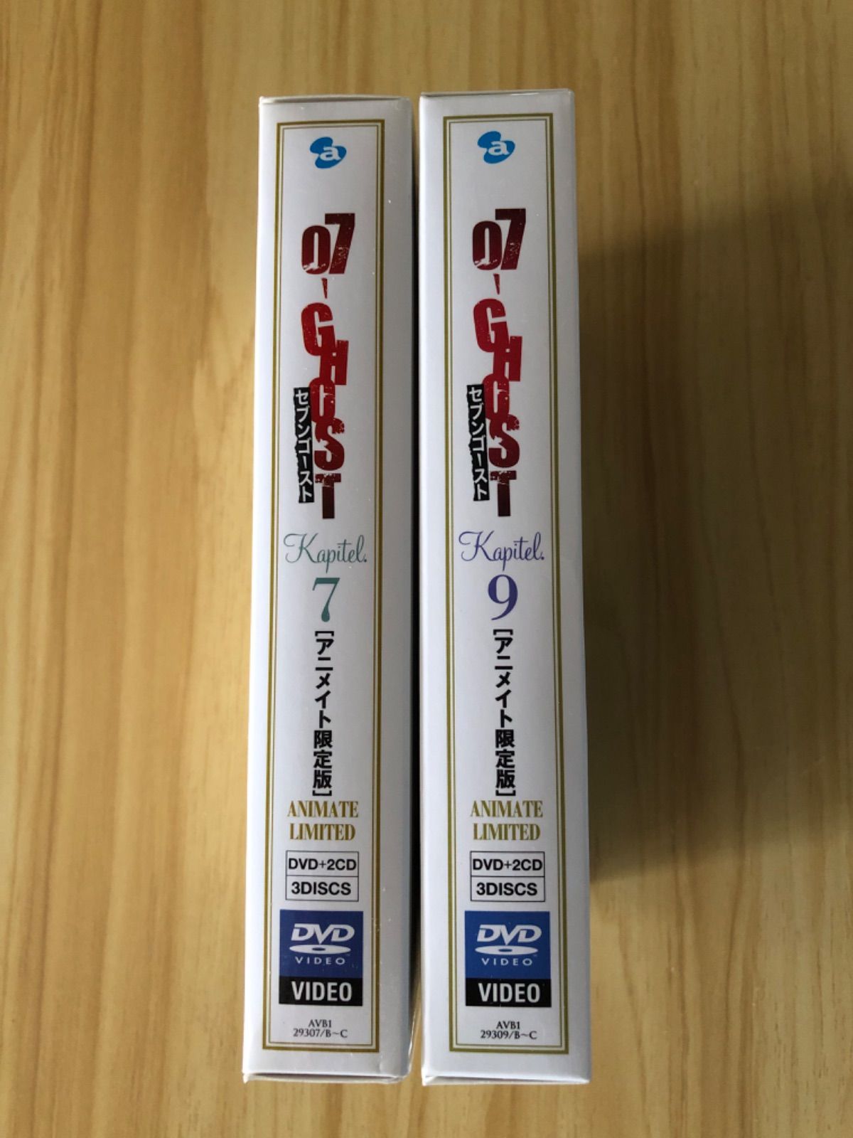 中古][DVD] 07-GHOST セブンゴースト Kapitel.7 & 9 [アニメイト限定版