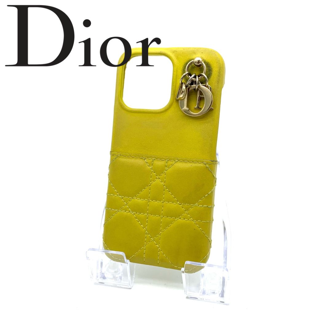 タグ付✨ クリスチャン ディオールiPhone12 ケース カナージュ ゴールド