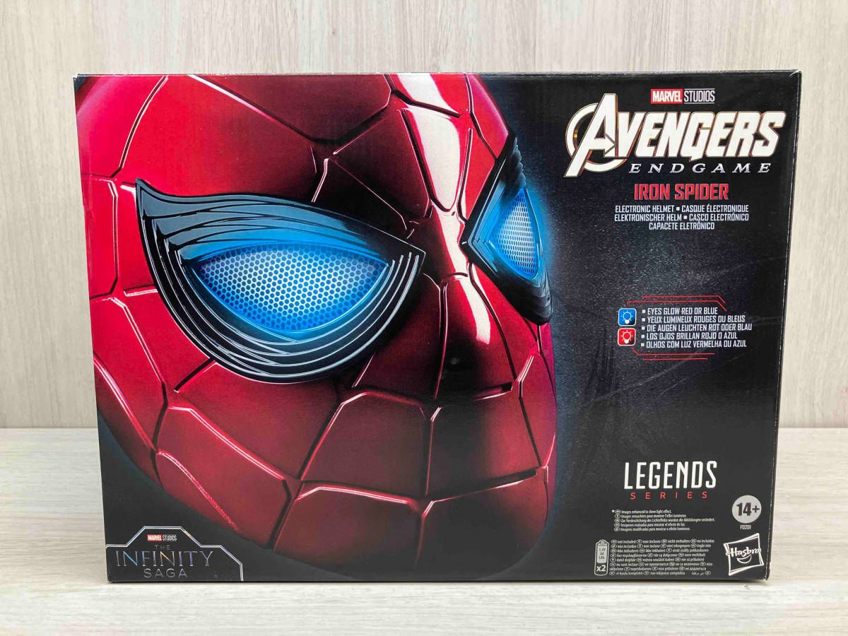 動作確認済み］Hasbro マーベルレジェンド・アベンジャーズ エンドゲーム アイアン・スパイダー エレクトロニック ヘルメット - メルカリ