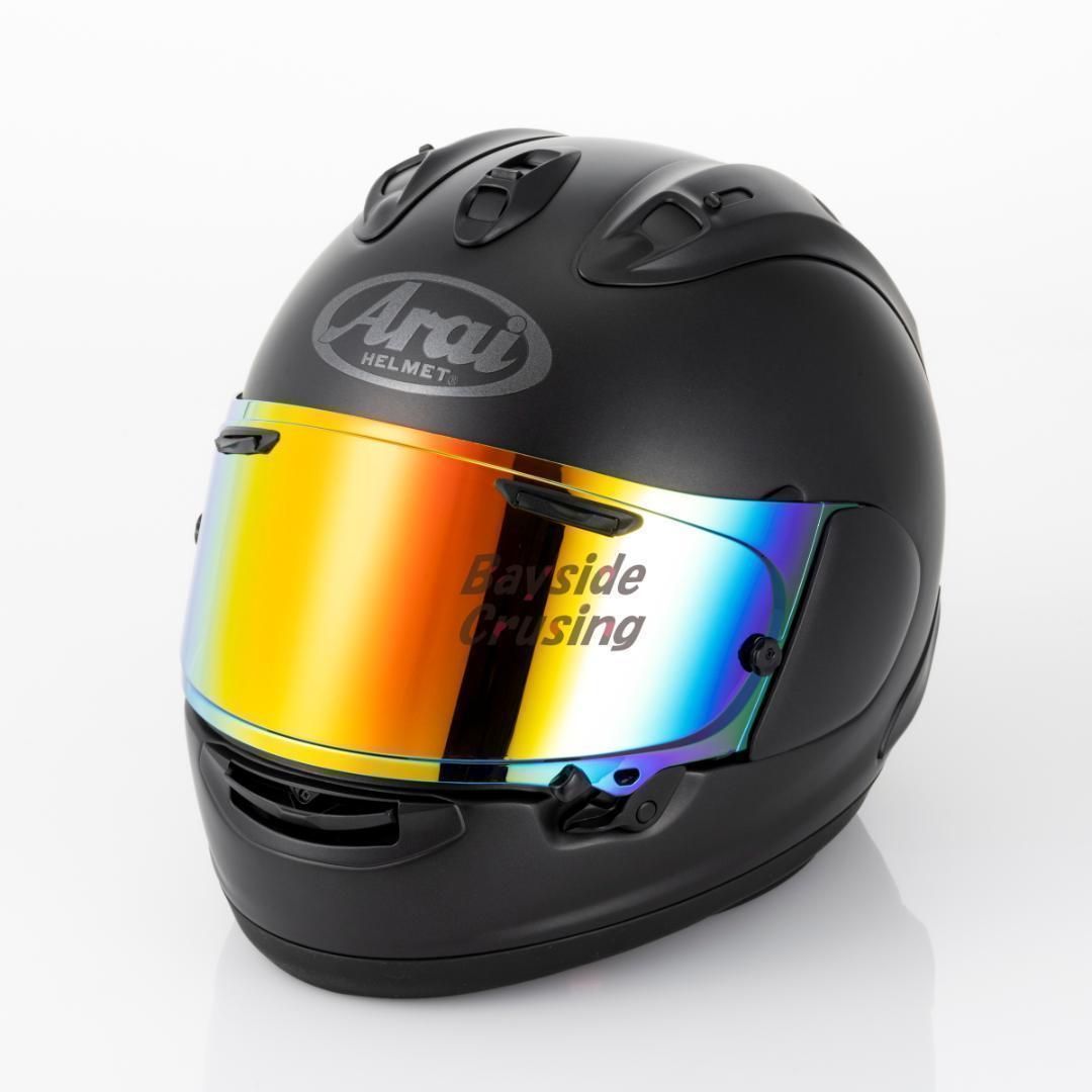 Arai RX-7X フルフェイスヘルメット ミラーシールド Arai RX7X レインボー シールド - メルカリ