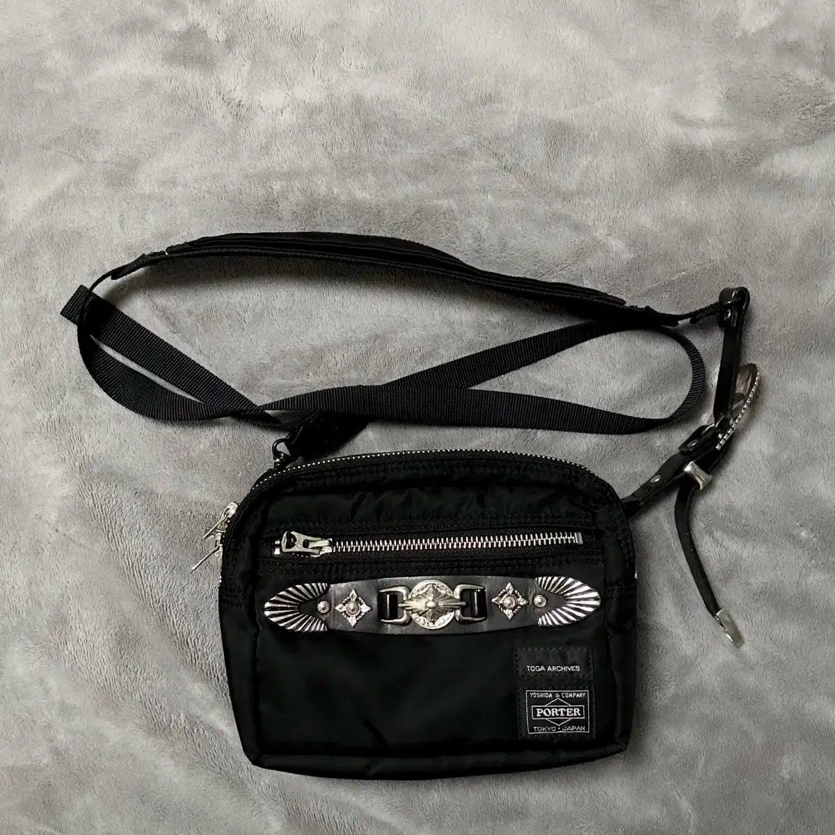 Porter ポーター X TOGA トーガ ベルトバッグ ブラック
