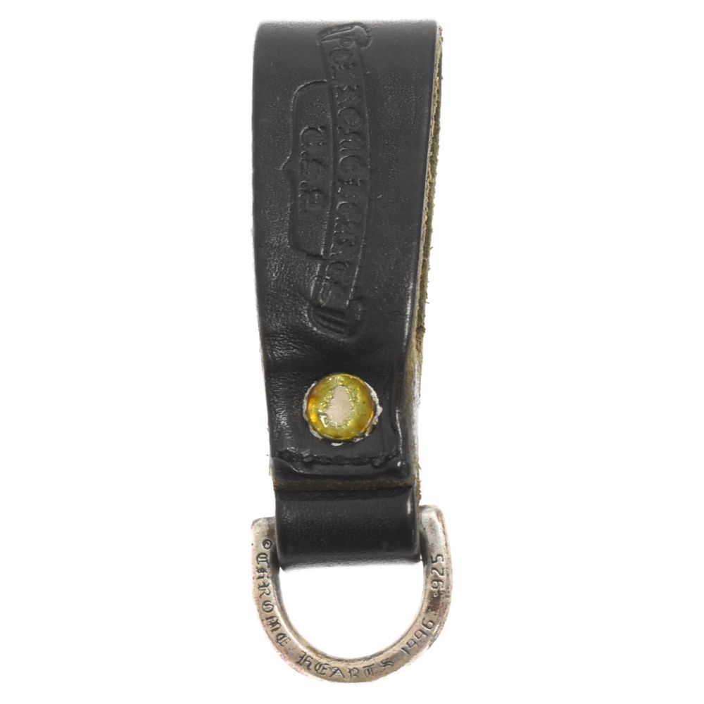 クロムハーツ Dリング ベルトループ クロスボール 925 シルバー レザー