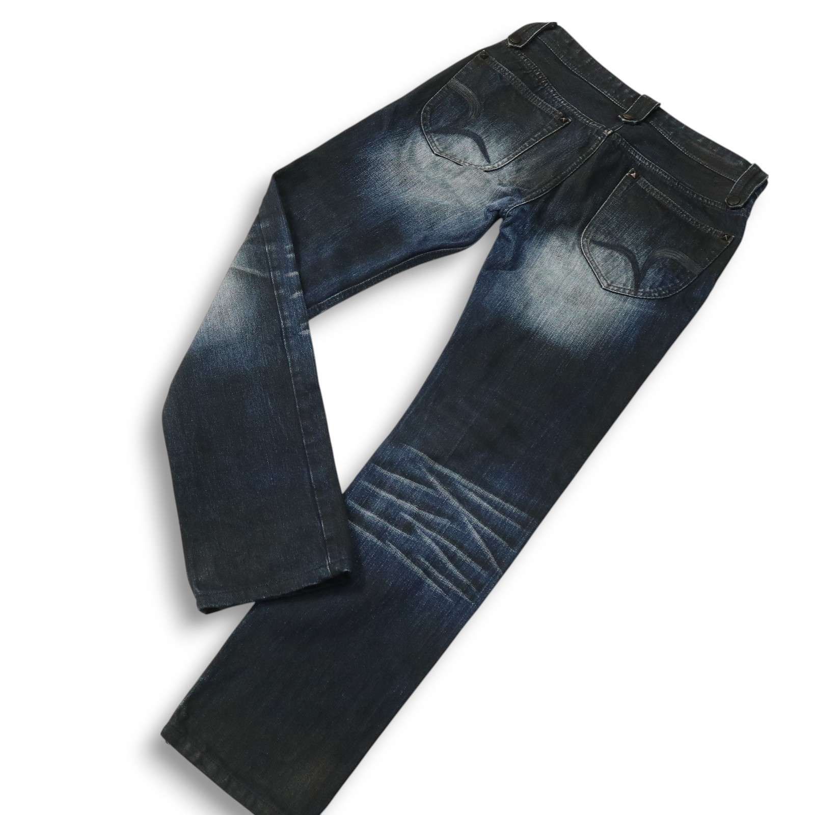 Y2K 00s☆ NICOLE CLUB FOR MEN ニコルクラブ フォーメン 髭落ち加工 