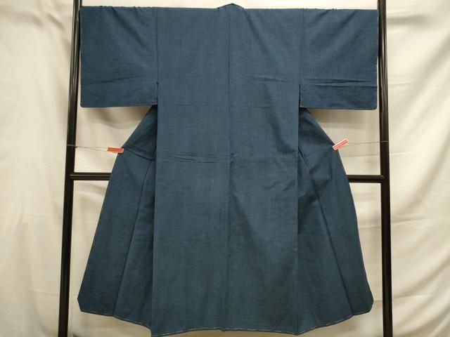 平和屋着物●男性　紬　藍媚茶色　正絹　逸品　DAAT1061tw 平和屋着物□男性 紬 色無地 藍媚茶色 正絹 逸品 未使用 CAAQ2694yc