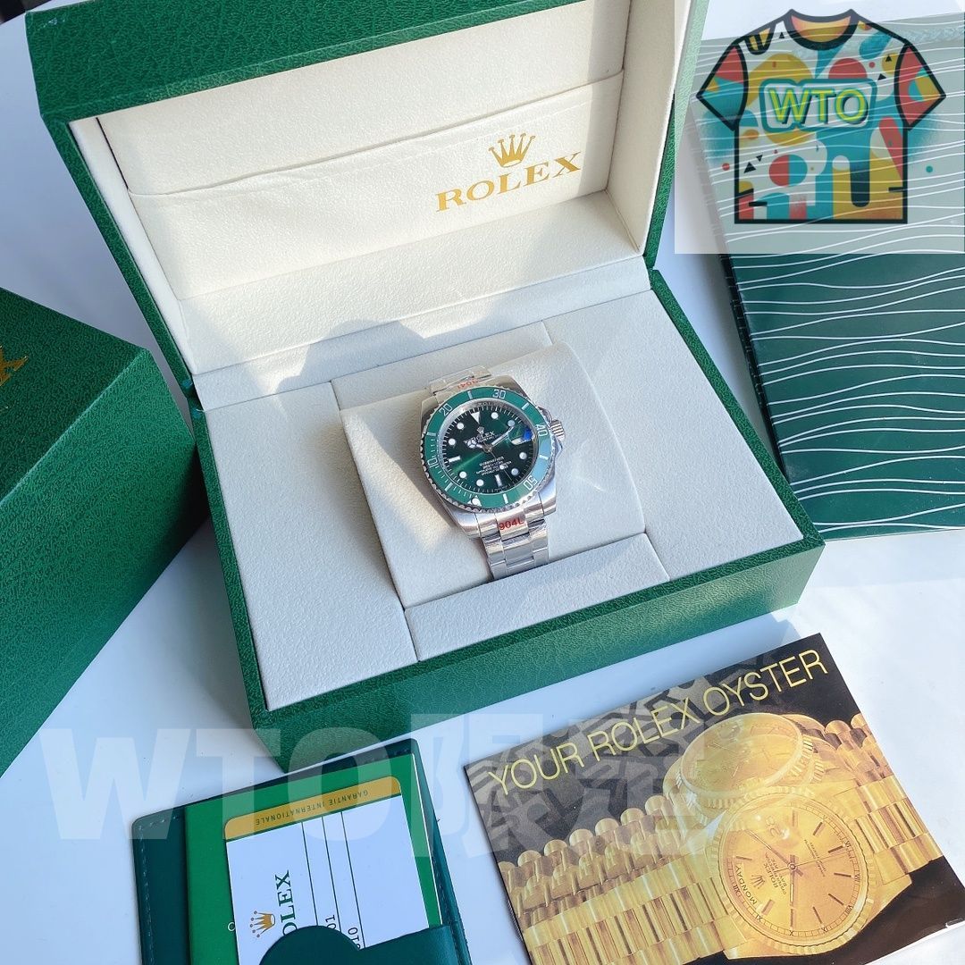 今日特価】ROLEX ロレックス グリーンウォーターゴースト 機械式