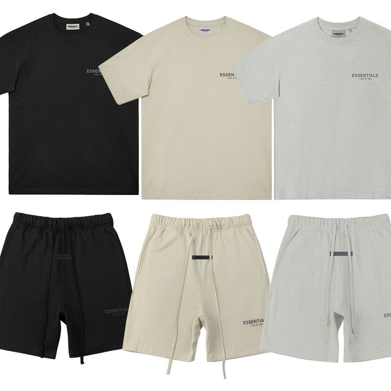 在庫処分 FOG ESSENTIALS エッセンシャルズ Tシャツ ショートパンツ セットアップ 2点セット リフレクターロゴ 半袖 メンズ  ユニセックス 半ズボン ボトムス メンズ スウェット カジュアル オーバーサイズ 男女兼用 レディース - メルカリ