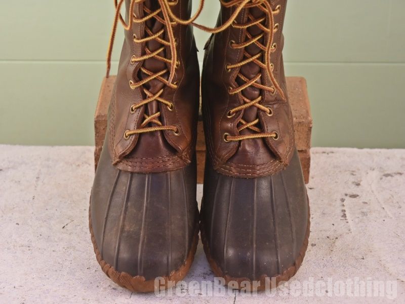USA製 L.L.ビーン ビンテージ ビーンブーツ 良い味 茶 ブラウン メンズ  
