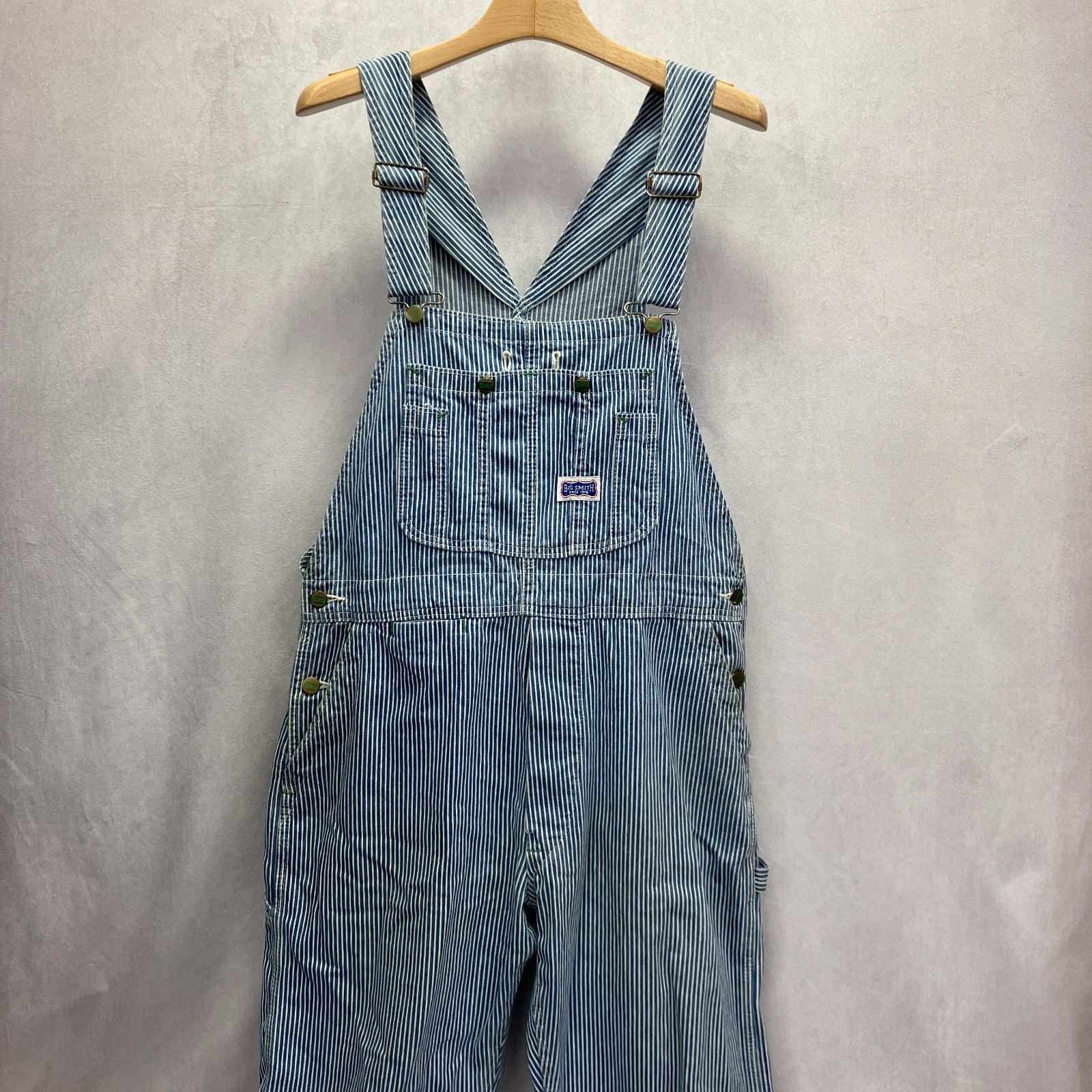 BIG SMITH ビッグスミス オーバーオール ストライプ メンズ - メルカリ