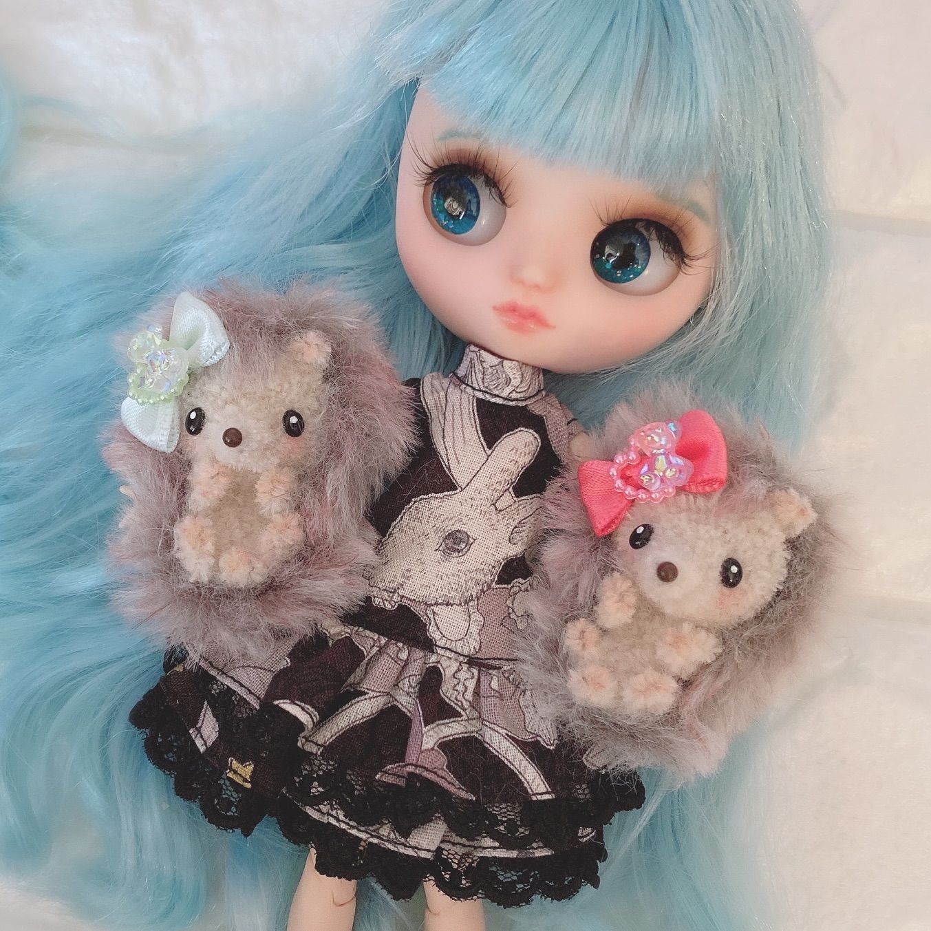 モールハリネズミちゃん キリッと竹ちゃん🎋 本日も11時よりオープンいたします✨✨ 皆様