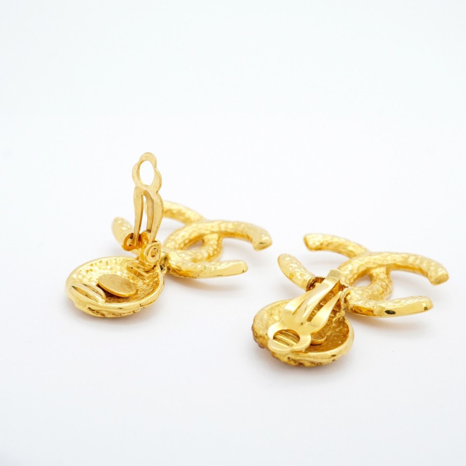 口コミ シャネル Chanel シャネル イヤリング ココマーク シャネル GPメッキ ゴールドレディース